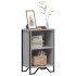 Estantería madera de ingeniería gris Sonoma 50x31x74,5