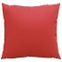 Cojines de sofá 4 unidades tela rojo 50x50