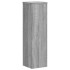 Soportes de plantas 2 uds madera gris Sonoma 17x17x60