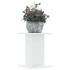 Soportes de plantas 2 uds madera ingeniería blanco 30x30x40
