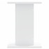 Soportes de plantas 2 uds madera ingeniería blanco 30x30x40