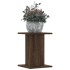 Soportes para plantas 2 uds madera marrón roble 30x30x40