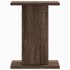 Soportes para plantas 2 uds madera marrón roble 30x30x40
