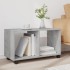Armario con ruedas madera ingeniería gris hormigón