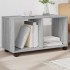 Armario con ruedas madera ingeniería gris Sonoma 72x33x42,5