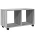 Armario con ruedas madera ingeniería gris Sonoma 72x33x42,5