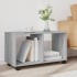 Armario con ruedas madera ingeniería gris Sonoma 72x33x42,5