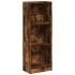 Estantería madera de ingeniería roble ahumado 40x24x109