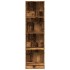 Estantería madera de ingeniería color envejecido 40x24x143