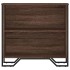 Estantería de madera de ingeniería marrón roble 80x31x74,5
