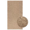 Alfombra ZIZUR apariencia de yute interior y exterior 80x150 cm