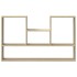 Estantería de pared madera ingeniería roble Sonoma 99x15x60