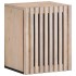 Armario de baño de pared madera maciza de mango 38x34x48