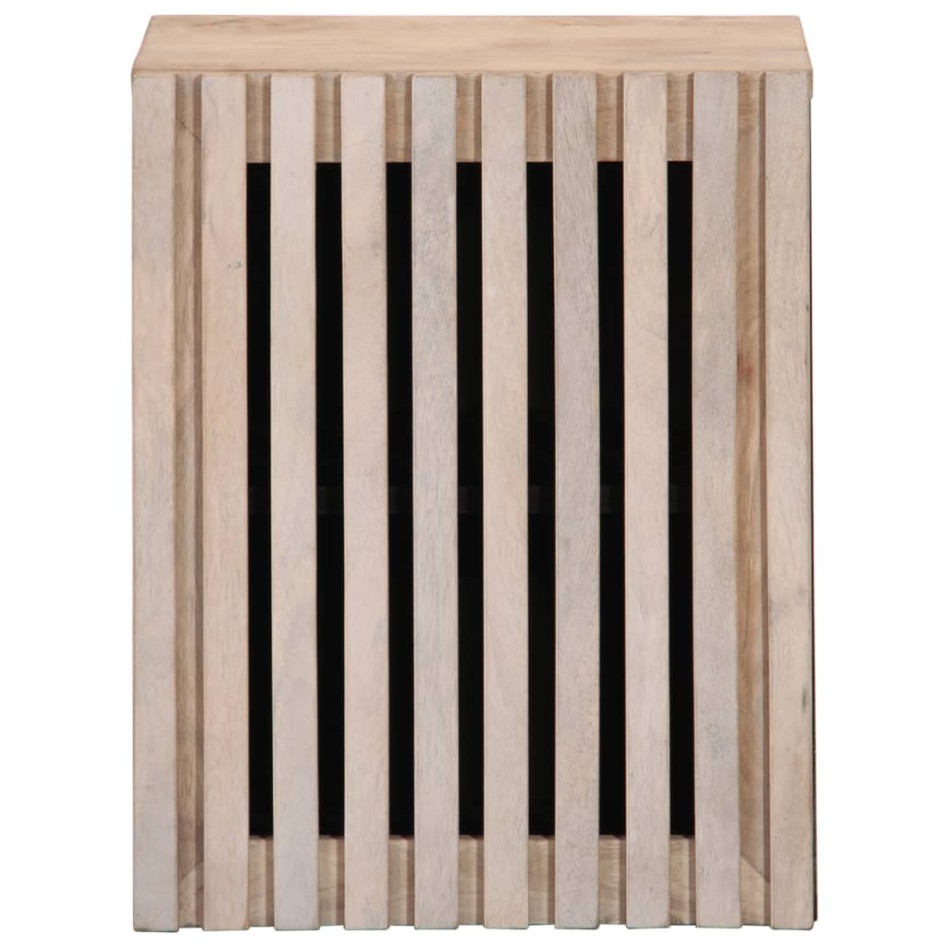 Armario de baño de pared madera maciza de mango 38x34x48