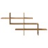 Estante pared madera ingeniería roble artisan 124,5x18x60,5