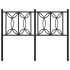 Cabecero de metal negro 120