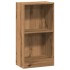 Estantería de madera de ingeniería roble artesanal 40x24x76