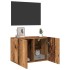 Mueble para TV de pared madera envejecida 60x30x41