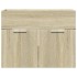 Armario para lavabo contrachapada color roble 60x38,5x46