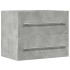 Armario para lavabo aglomerado gris hormigón 60x38,5x48