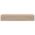 Estantes flotantes 4 uds madera de ingeniería 23x23,5x4