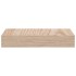 Estantes flotantes 4 uds madera de ingeniería 23x23,5x4