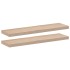Estantes flotantes 2 uds madera de ingeniería 60x23,5x4