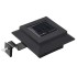 Lámparas solares de exterior LED cuadradas 6 uds 12 cm