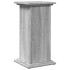 Pedestal expositor con almacenaje gris Sonoma 31x30x60