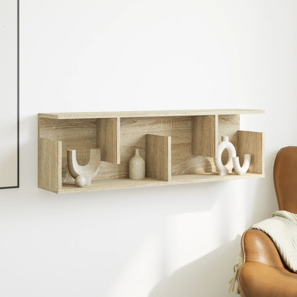 Armario de pared madera de ingeniería roble Sonoma 100x20x30