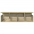 Armario de pared madera de ingeniería roble Sonoma 100x20x30
