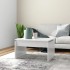 Mesa de centro madera contrachapada blanco 68x50x38