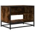 Mueble TV metal y madera ingeniería roble humo 61x40x46