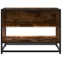 Mueble TV metal y madera ingeniería roble humo 61x40x46