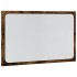 Espejo de baño LED madera ingeniería roble Sonoma 60x8,5x38