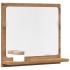 Espejo mueble baño madera ingeniería roble artisan 40x11x37