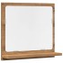 Espejo mueble baño madera ingeniería roble artisan 40x11x37