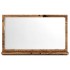 Espejo mueble de baño madera ingeniería envejecida 60x11x37
