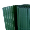 Panel de valla PVC verde 90x300 cm