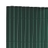 Panel de valla PVC verde 90x300