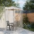 Mosquitera para sombrilla 220 malla blanca Φ300x230