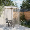 Mosquitera para sombrilla 220 malla blanca Φ300x230 cm