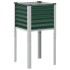 Jardinera de acero verde oliva 45x45x88