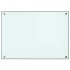 Protección salpicaduras cocina vidrio templado blanco 70x50