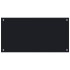 Protección salpicaduras cocina vidrio templado negro 80x40