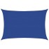 Toldo de vela rectangular HDPE azul 160 g/m² 3x5