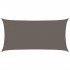 Toldo de vela gris antracita HDPE 160 g/m² 2,5x4,5