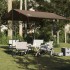 Lona de camping impermeable marrón 306x306