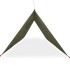 Lona de camping impermeable verde oliva 506x306