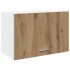Armario colgante madera de ingeniería roble artisan 60x31x40